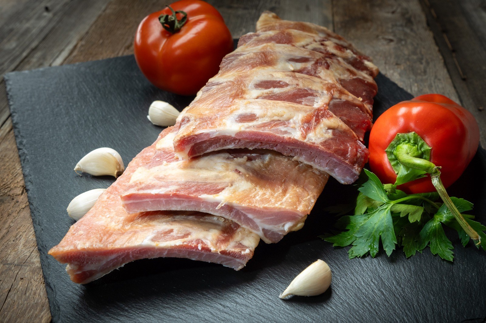 Scărită de porc afumată